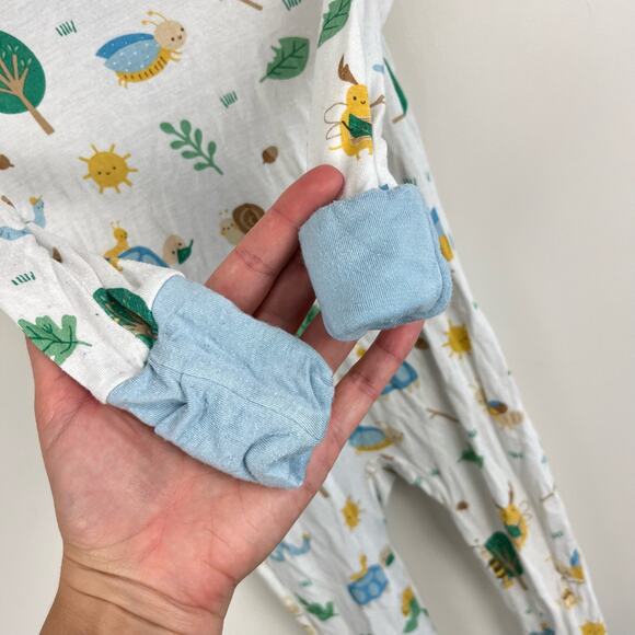 Angel Dear 2 Way Zipper Romper 6-12 Months - Picture 6 of 11